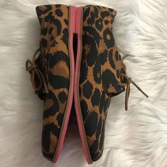 Forever 21 Cheetah Print Loafer Flats Size 9 - Picture 7 of 8
